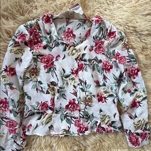 Floral Long Sleeve Blouse